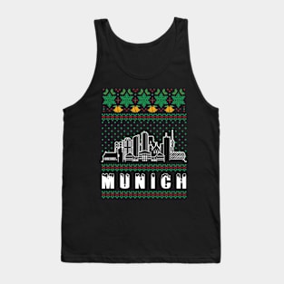 Munich Germany Ugly Christmas Tank Top